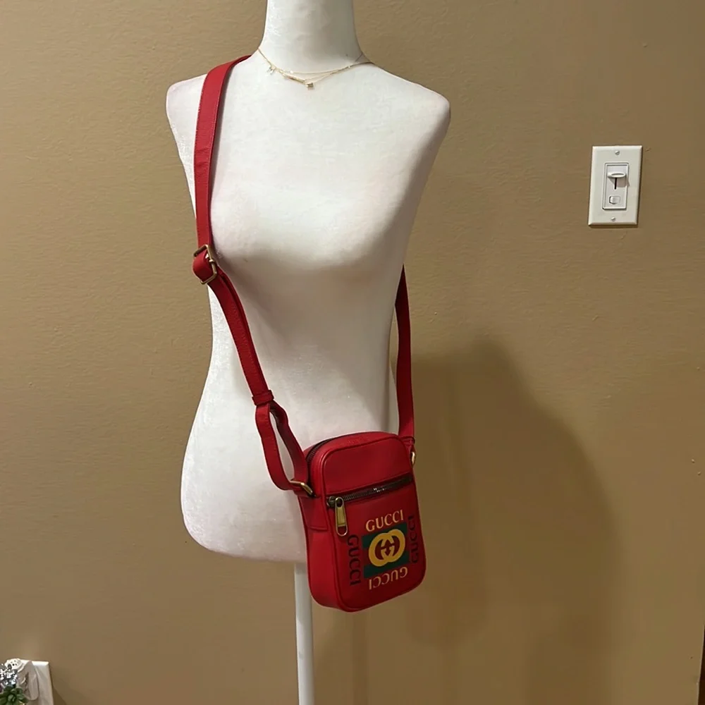 Gucci Print Messenger Bag - Picture 8 of 11